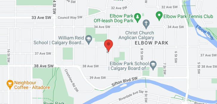 map of 3810 10 ST SW